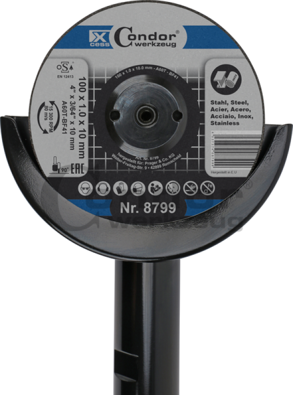 Druckluft Trennschleifer lange Ausführung